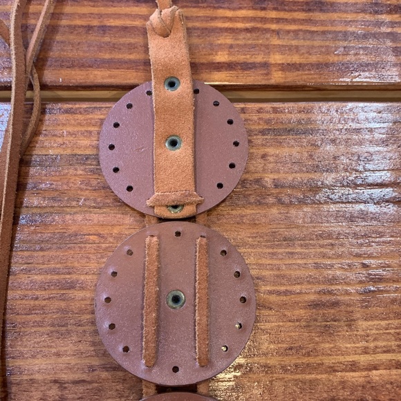 Vintage Boho Floral Leather Belt - Picture 10 of 16